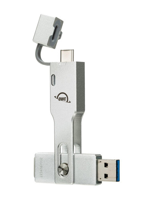 OWC Envoy Pro mini USB-C + USB-A Portable SSD OWC Envoy Pro mini USB-C + USB-A Portable SSD